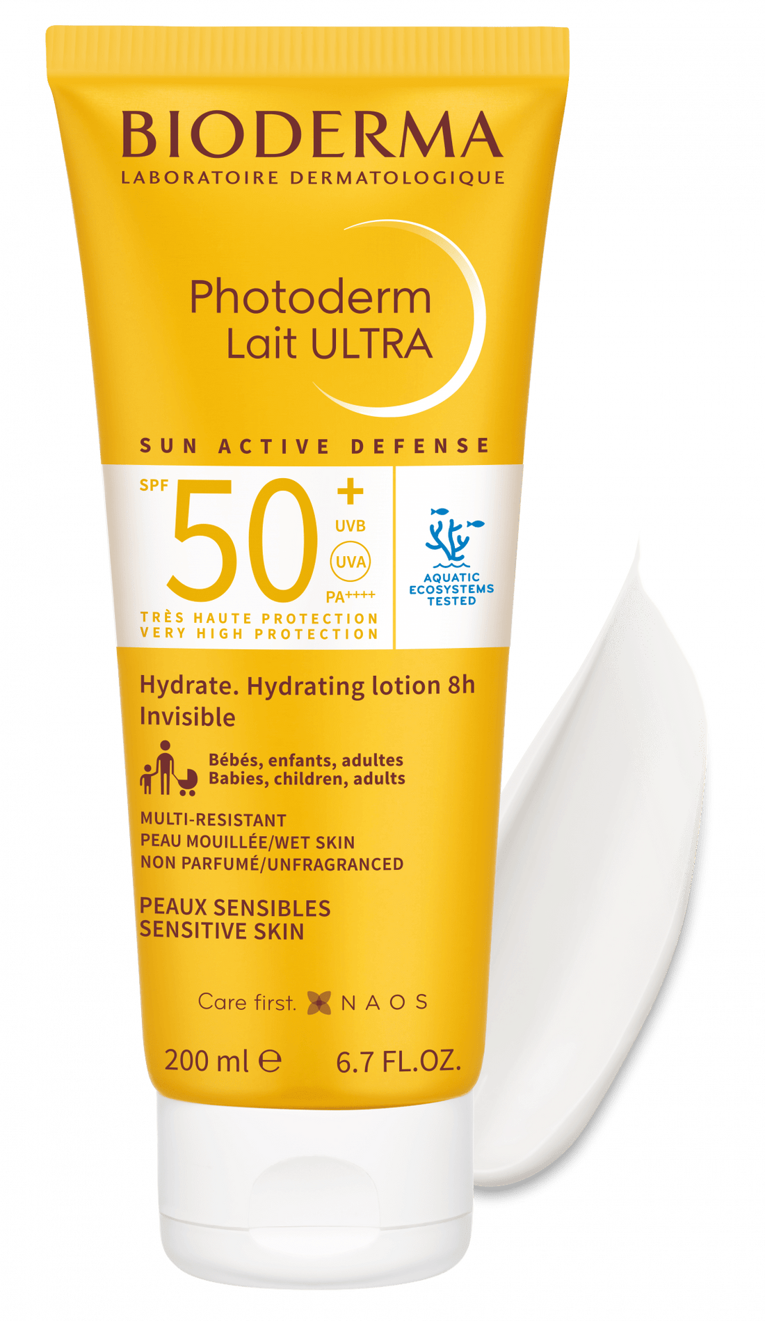 Bioderma Photoderm SPF 50+ Lait Ultra Sun Lotion 200 ml -3 Pack