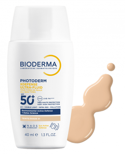 Bioderma Photoderm XDefense Ultra-Fluid SPF50+ 01 Very Light 40 ml