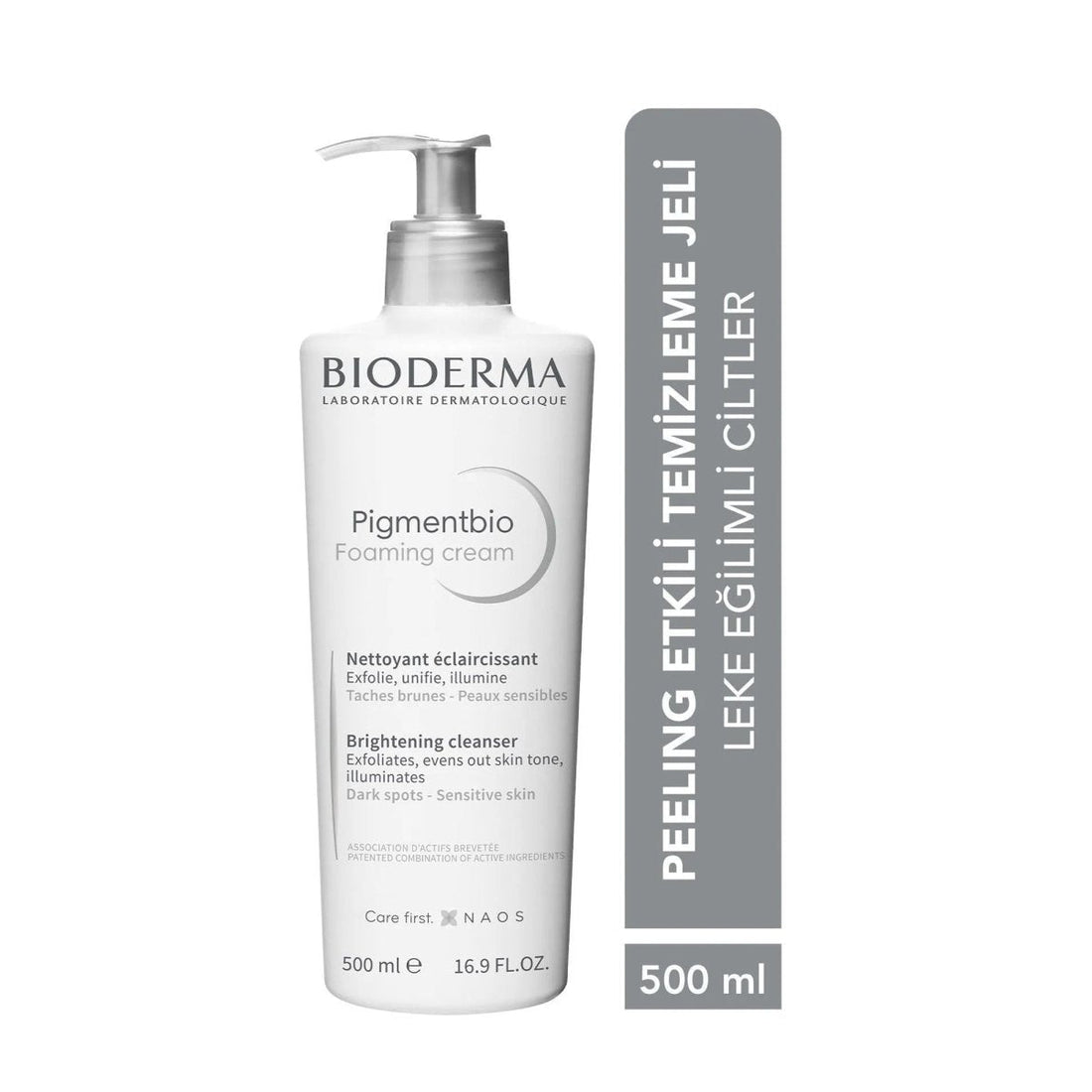 Bioderma Pigmentbio Foaming Cream Peeling Etkili Yüz Yıkama Jeli 500 ml