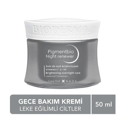 Bioderma Pigmentbio Leke Karşıtı Gece Bakım Kremi 50 ml