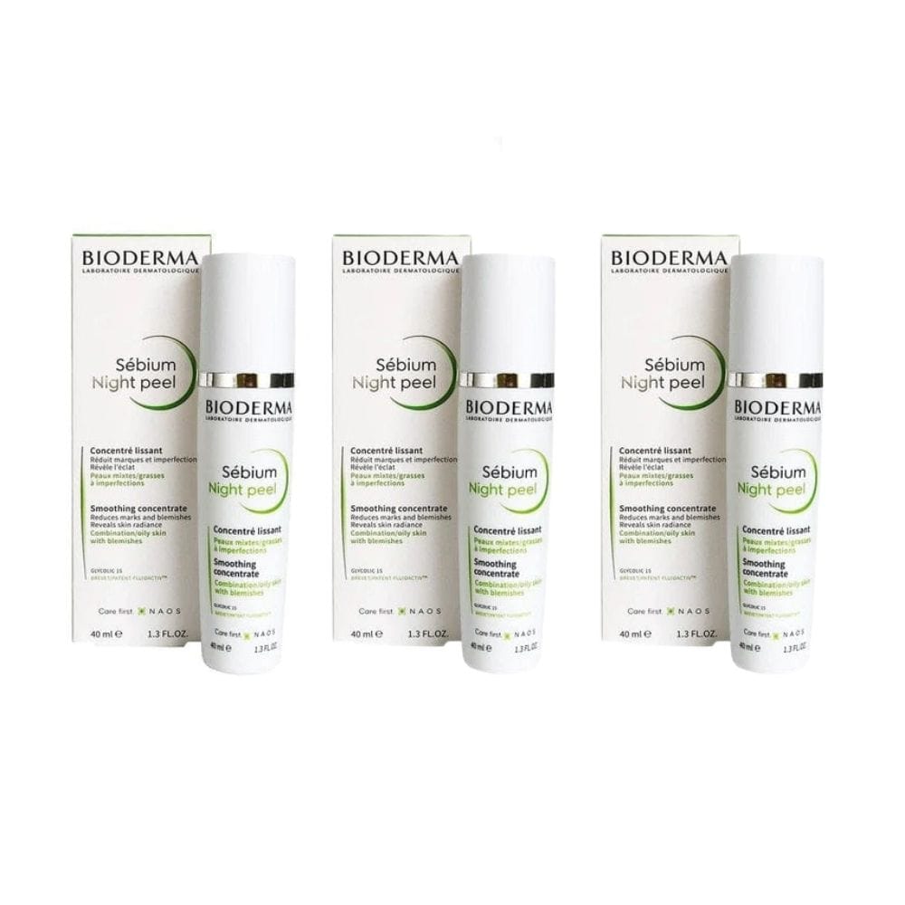 Bioderma Sebium Night Peel 40 Ml 3 Pack