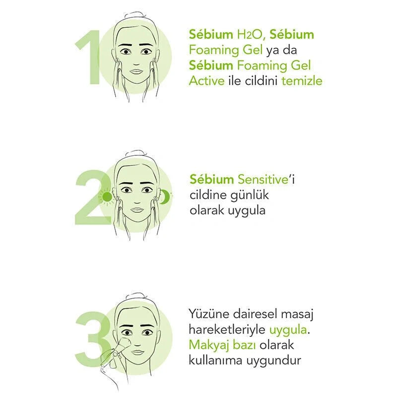 Bioderma Sebium Sensitive Nemlendirici Krem 30 ml