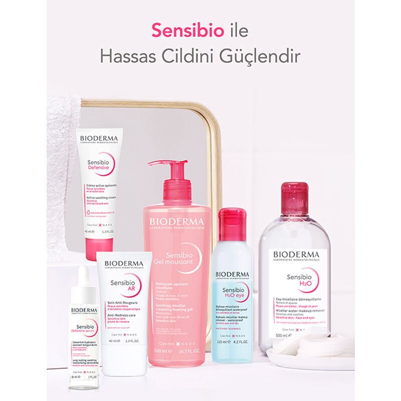 Bioderma Sensibio Foaming Gel Hassas Ciltler İçin Temizleyici Jel 100 ml