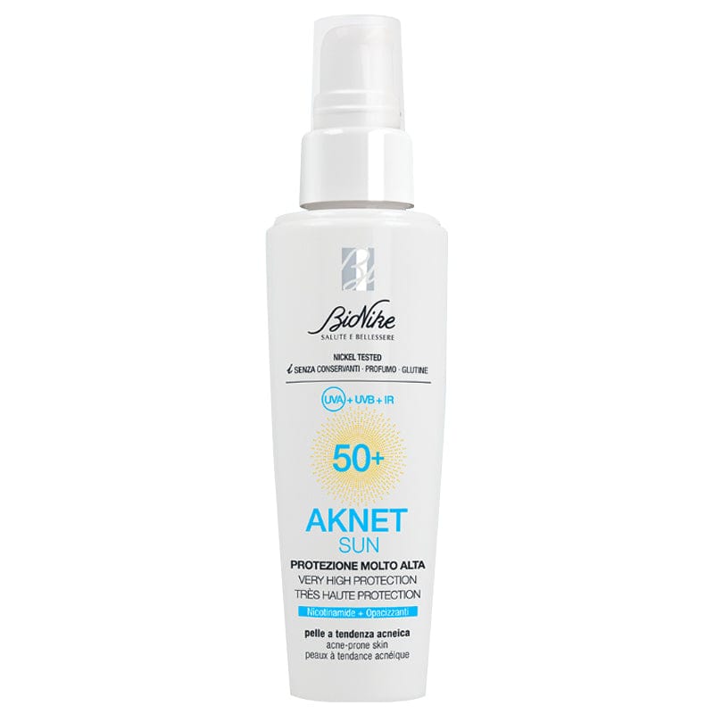 Bionike Aknet Sun Yağlı Ciltler İçin Güneş Koruyucu SPF50+ 50 ml