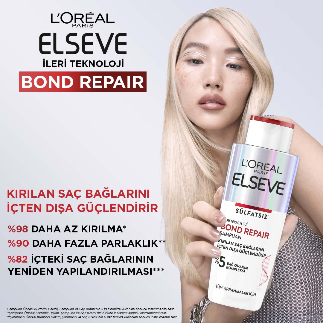 Bond Repair Tüm Yıpranmalar İçin Saç Bağlarını Onarıcı Bakım Kremi 150 ml