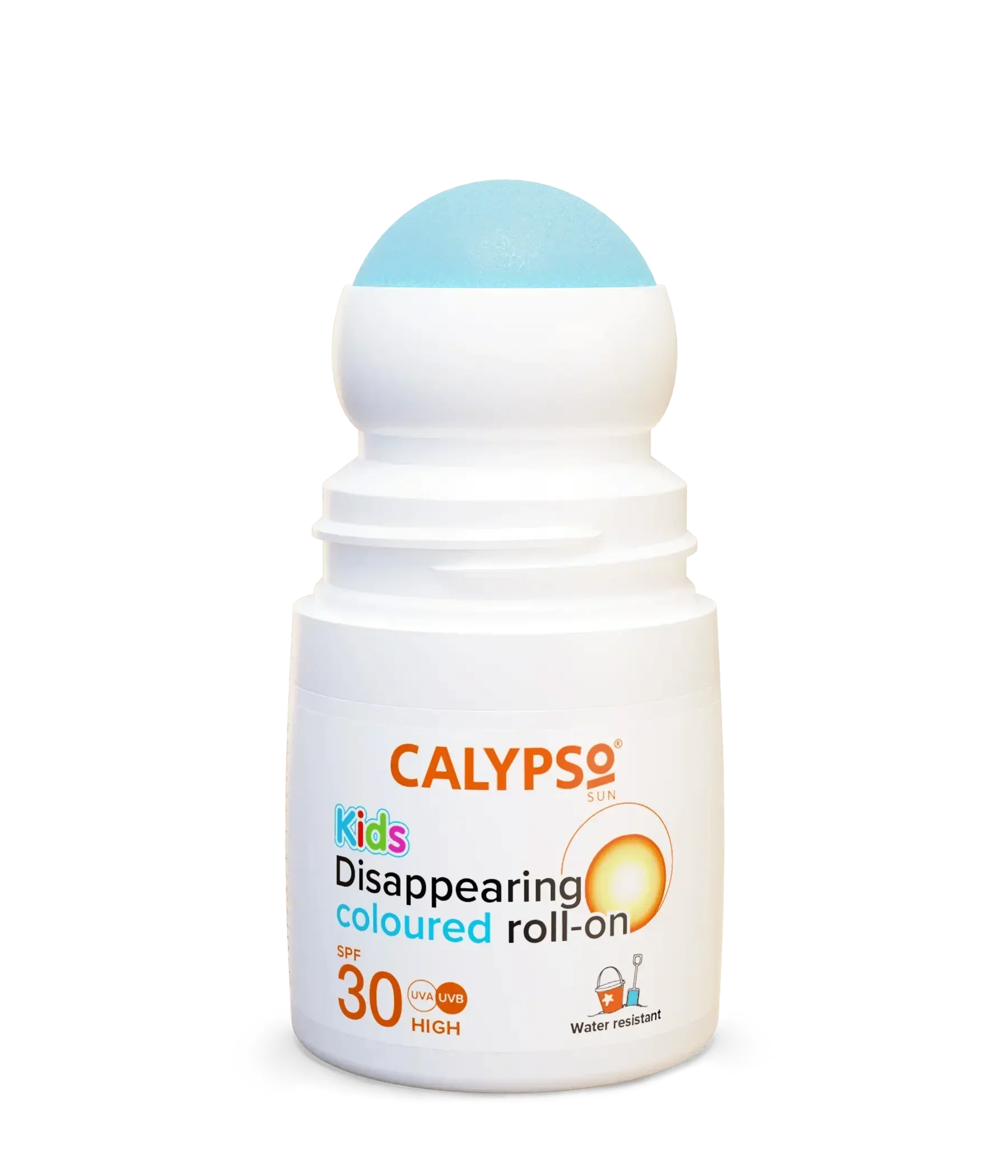 Calypso Kids Disappearing Coloured Roll-on Spf30 50 ml -3 Pack