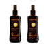 Calypso Monoi Tahiti Deep Tan Oil Spray Spf2 200ml -2 Pack