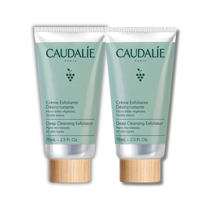 Caudalie Deep Cleansing Exfoliating Peeling 75 ml -2 Pack