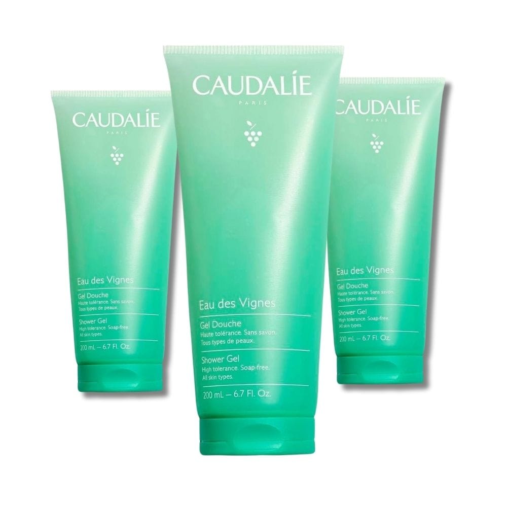 Caudalie Eau Des Vignes Shower Gel 200 ml -3 Pack
