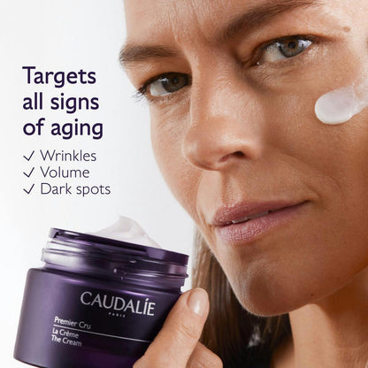 Caudalie Premier Cru Anti-Aging Cream Moisturizer 50 ml Refill-NEW