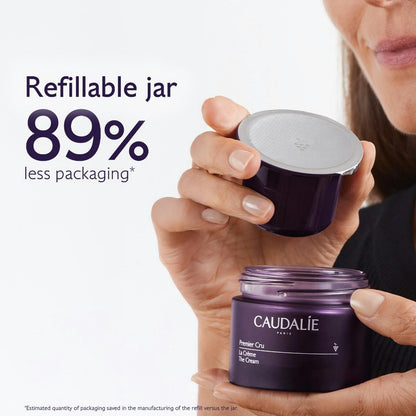 Caudalie Premier Cru Anti-Aging Cream Moisturizer 50 ml Refill-NEW