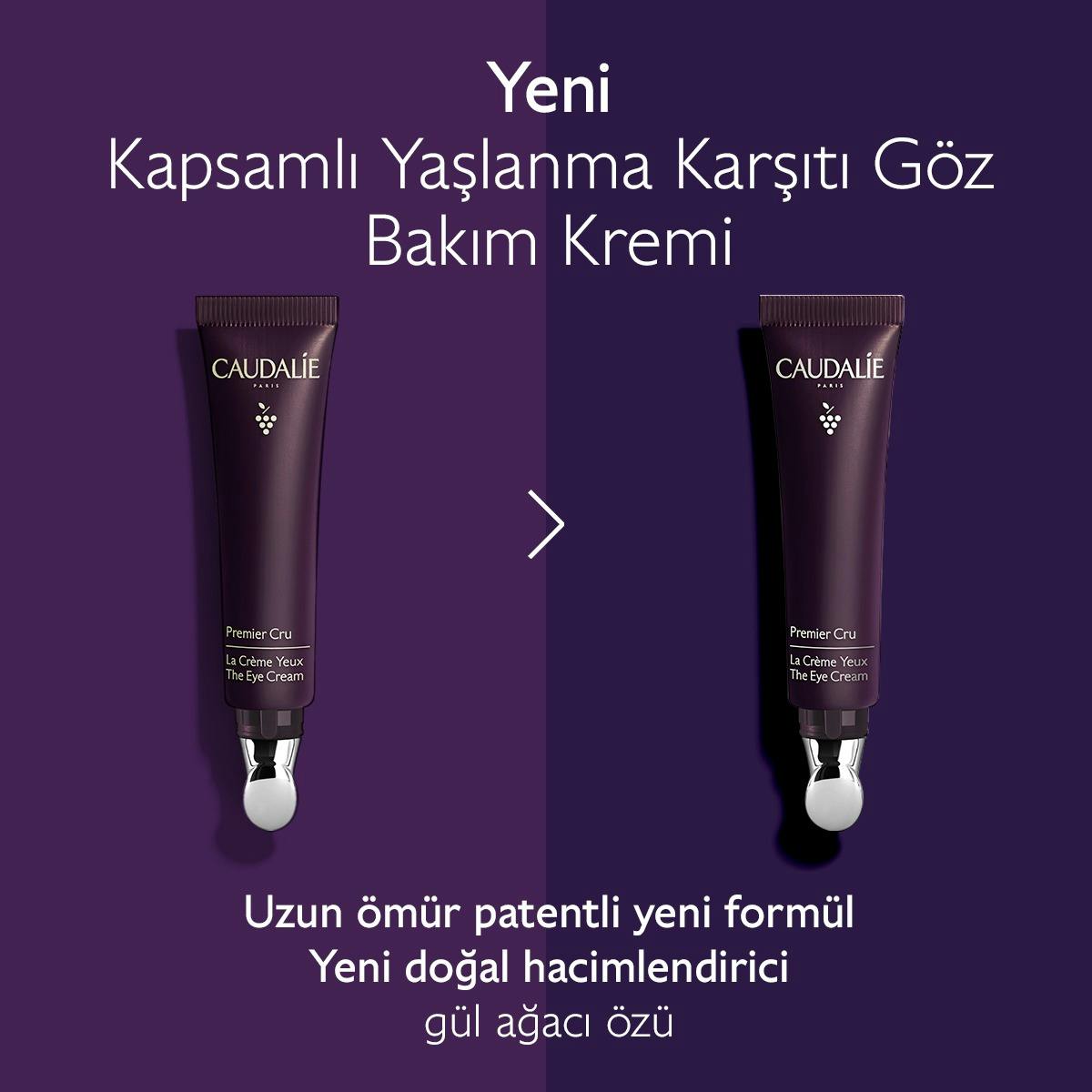 Caudalie Premier Cru Kapsamlı Yaşlanma Karşıtı Göz Bakım Kremi 15 ml