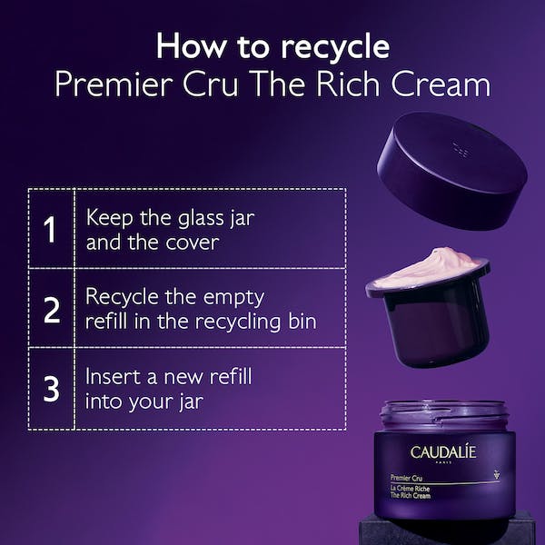 Caudalie Premier Cru Rich Gündüz Bakım Kremi 50 ml - Kuru Ciltler