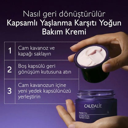 Caudalie Premier Cru The Rich Cream Yedek Kapsül - 50 ml
