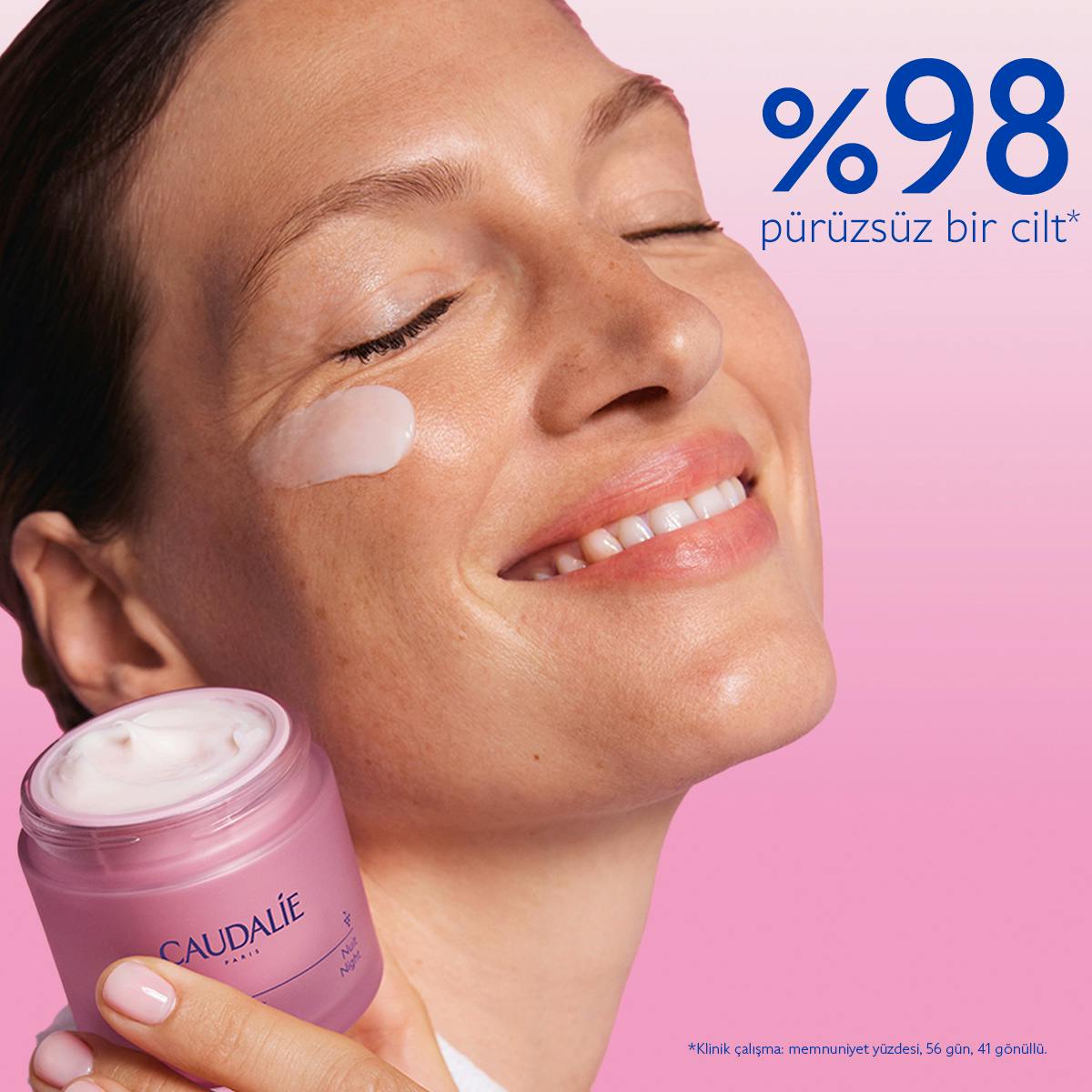 Caudalie Resveratrol Lift Sıkılaştırıcı Etkili Gece Bakım Kremi 50 ml