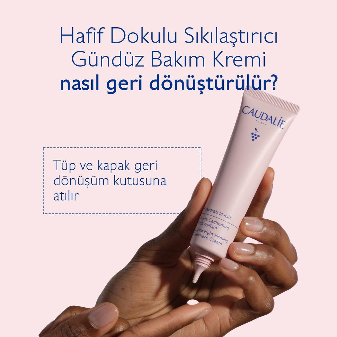 Caudalie Resveratrol Lift Sıkılaştırıcı Etkili Hafif Dokulu Kaşmir Gündüz Bakım Kremi 40 ml