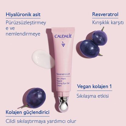 Caudalie Resveratrol Lift Sıkılaştırıcı Jel Göz Bakım Kremi 15 ml