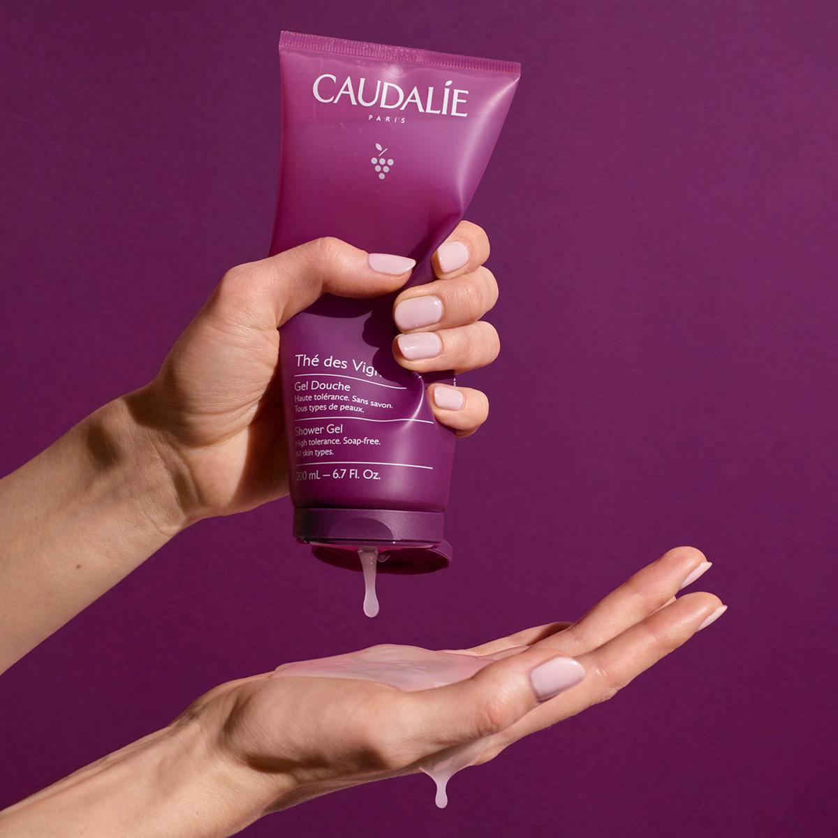 Caudalie The Des Vignes Shower Gel 200 ml -3 Pack