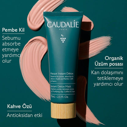 Caudalie Vinergetic C+ Instant Detox Maskesi 75 ml