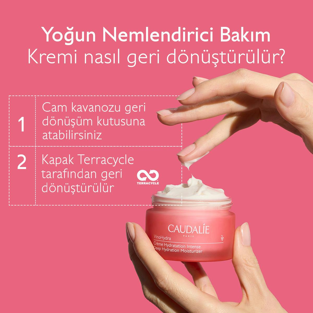Caudalie VinoHydra Yoğun Nemlendirici Bakım Kremi 50 ml