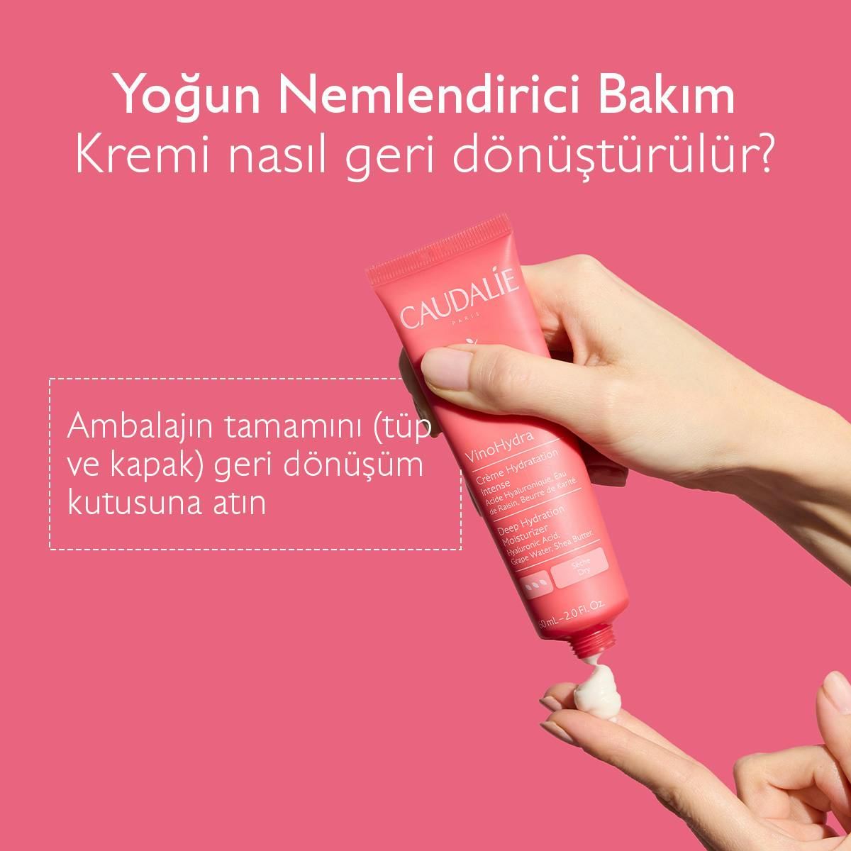 Caudalie VinoHydra Yoğun Nemlendirici Bakım Kremi 60 ml