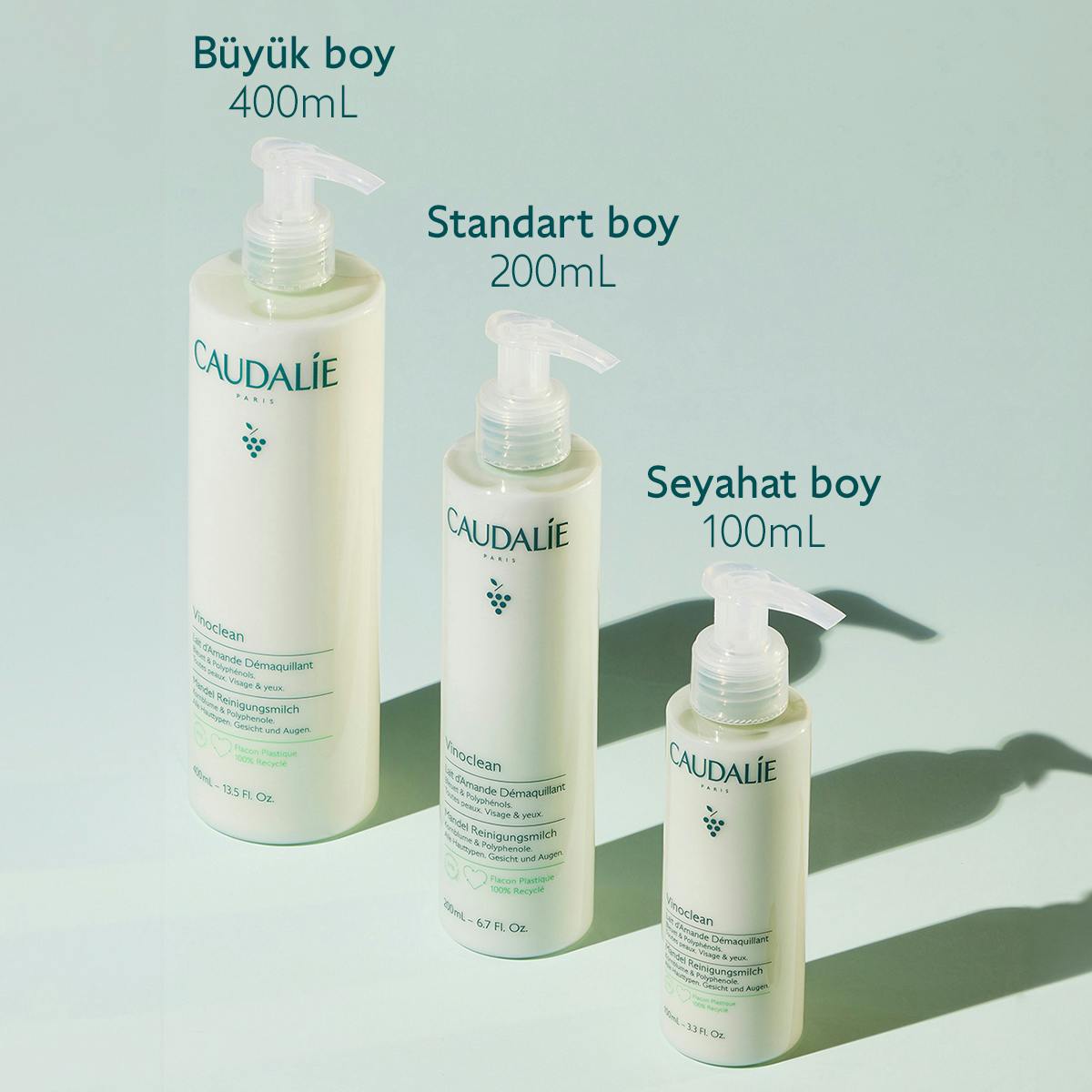 Caudalie Vinoclean Badem Yağlı Temizleme Sütü 100 ml