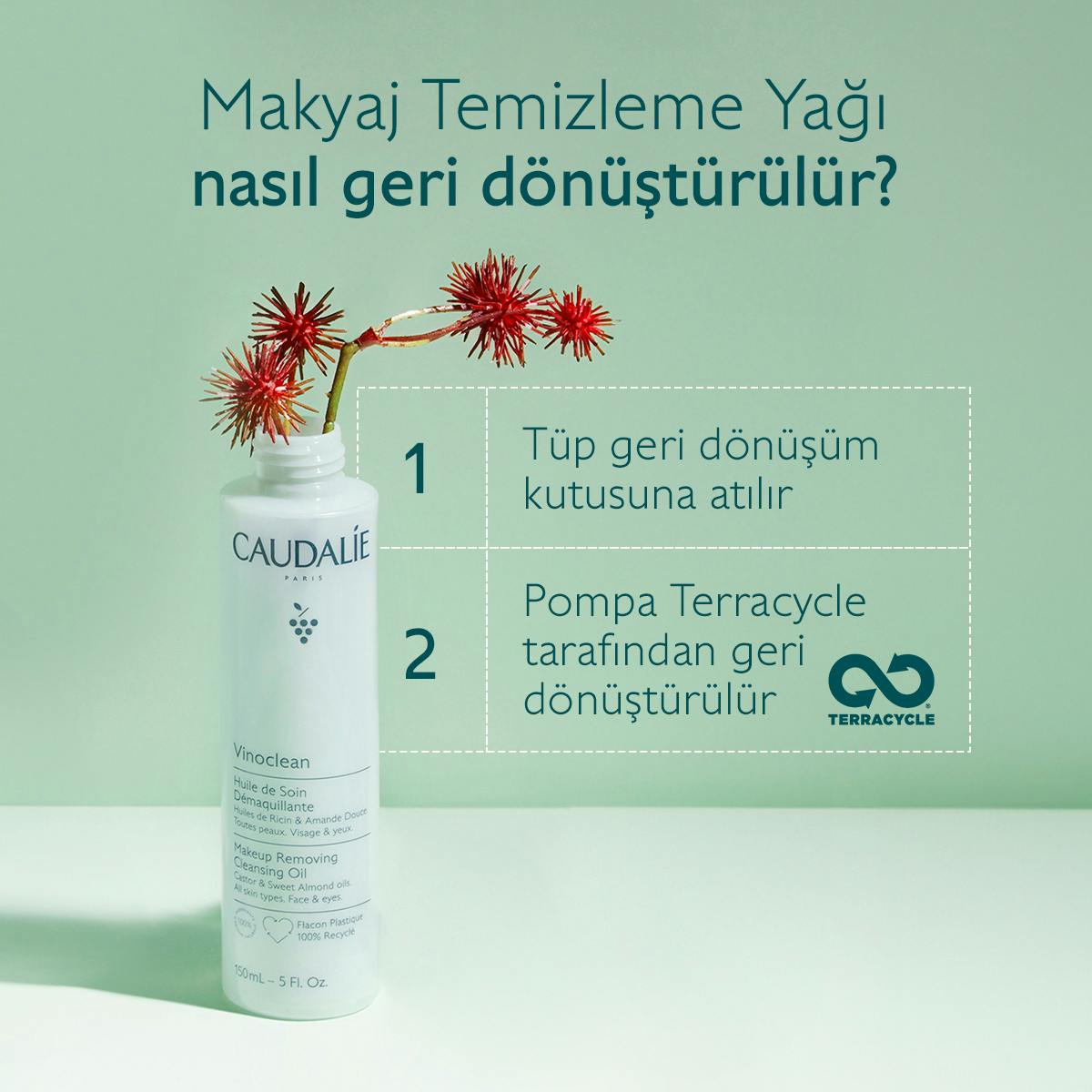 Caudalie Vinoclean Makyaj Temizleme Yağı 150 ml
