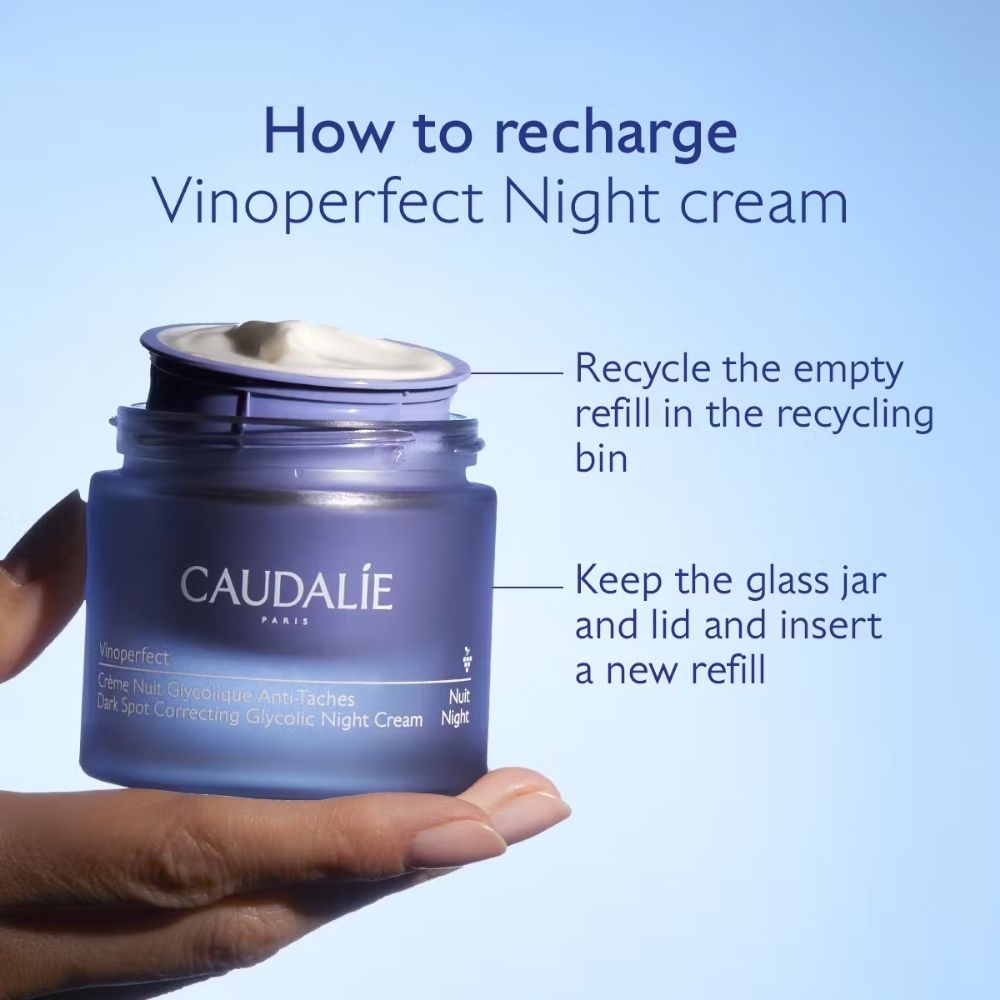 Caudalie Vinoperfect Anti-Blemish Glycolic Night Cream 50 ml -Refill