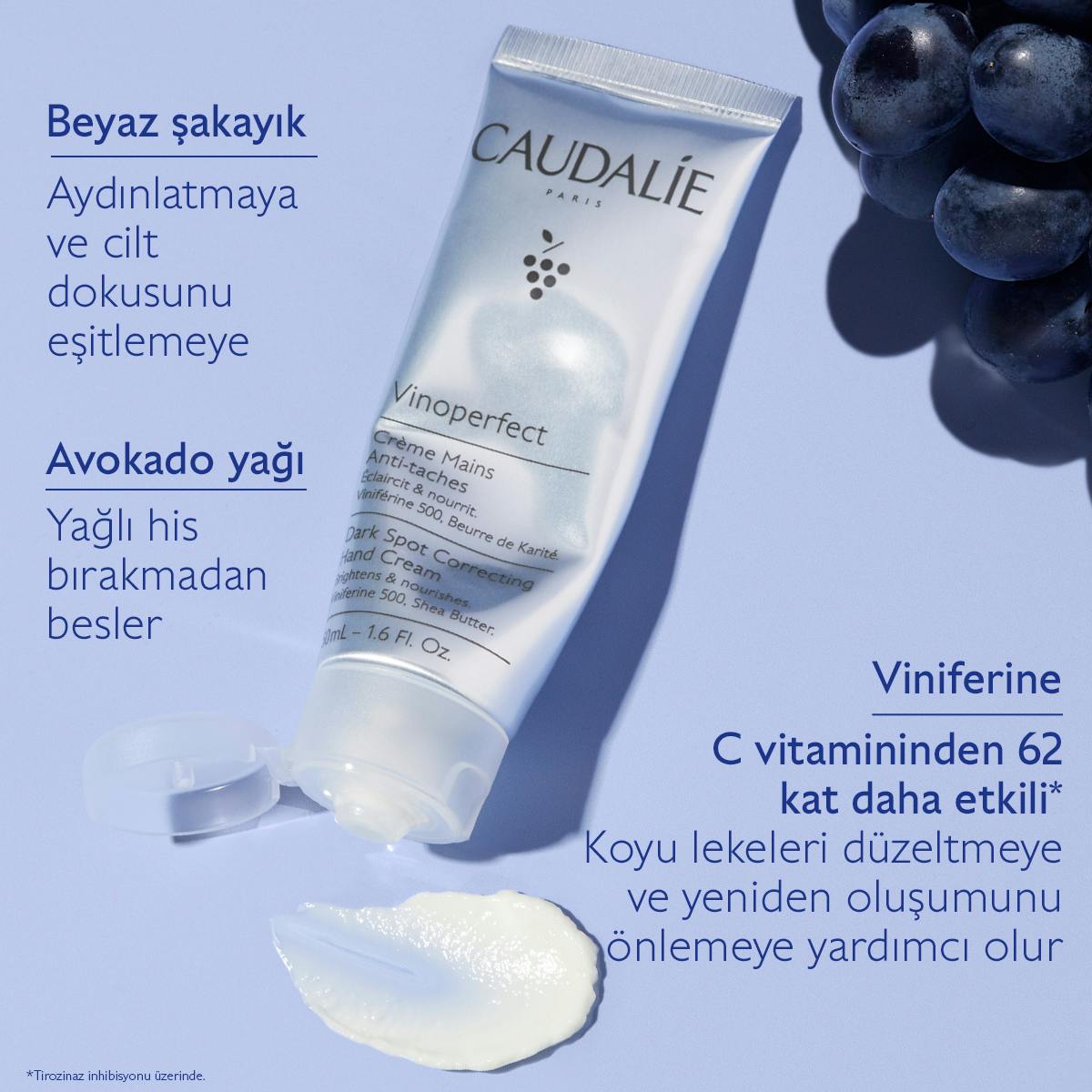 Caudalie Vinoperfect Leke Karşıtı El Bakım Kremi 50 ml