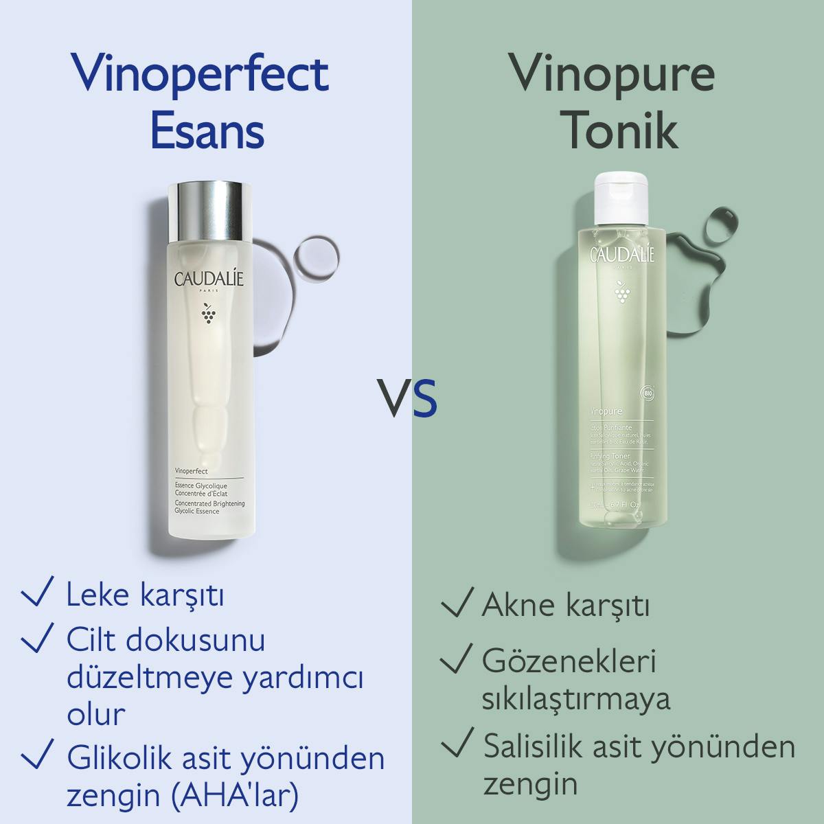 Caudalie Vinoperfect Leke Karşıtı ve Işıltı Verici Glikolik Esans 150 ml