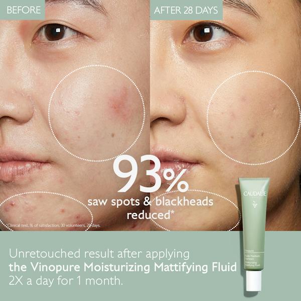 Caudalie Vinopure Matting Fluid Cream 40 ml