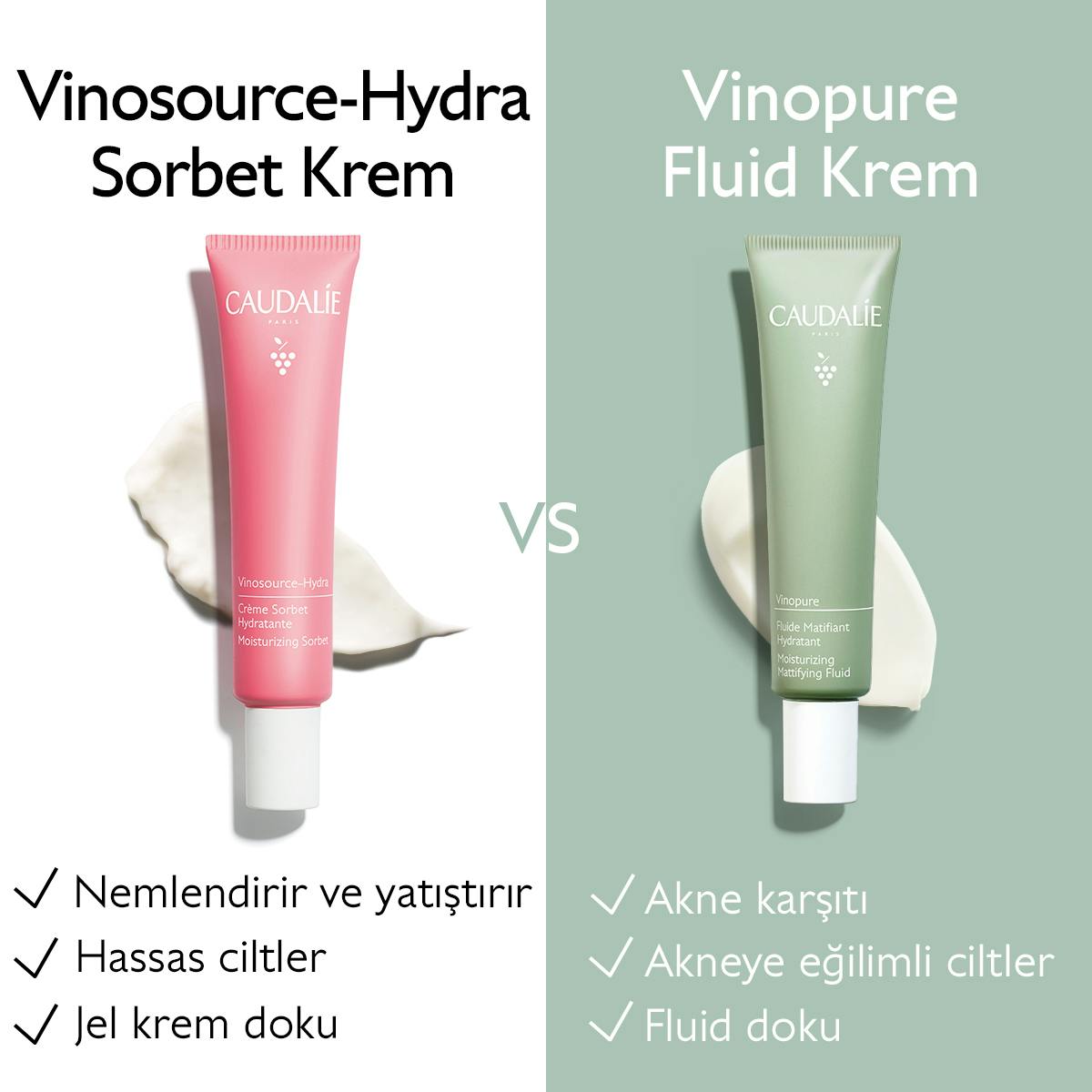 Caudalie Vinopure Matting Fluid Cream 40 ml