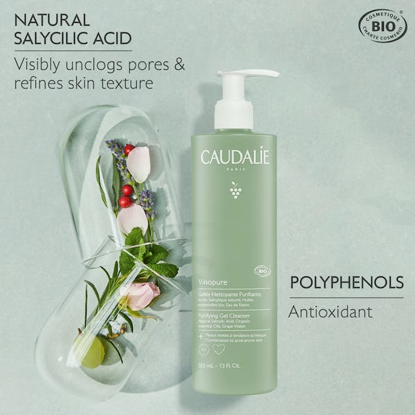 Caudalie Vinopure Purifying Gel Cleanser 385 ml