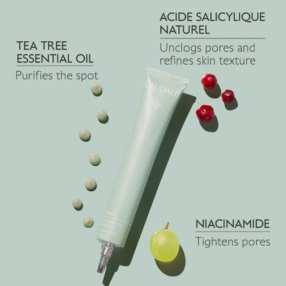 Caudalie Vinopure Salicylic Cream for Irregular Skin 15 ml