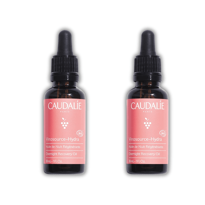 Caudalie Vinosource Hydra Overnight Recovery Oil 30 ml -2 Pack