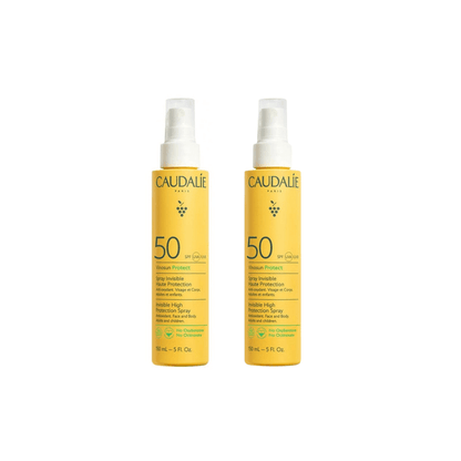 Caudalie Vinosun Protect Invisible High Protection Spray SPF50 150 ml 2 Pack