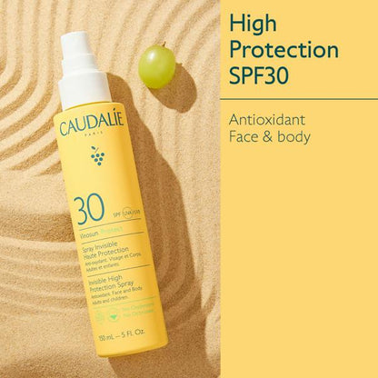 Caudalie Vinosun Protect Spf 30 Sun Spray 150 ml -3 Pack