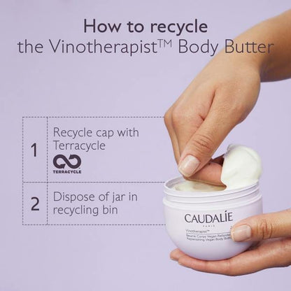Caudalie Vinotherapist Replenishing Vegan Body Butter 250 ml -2 Pack
