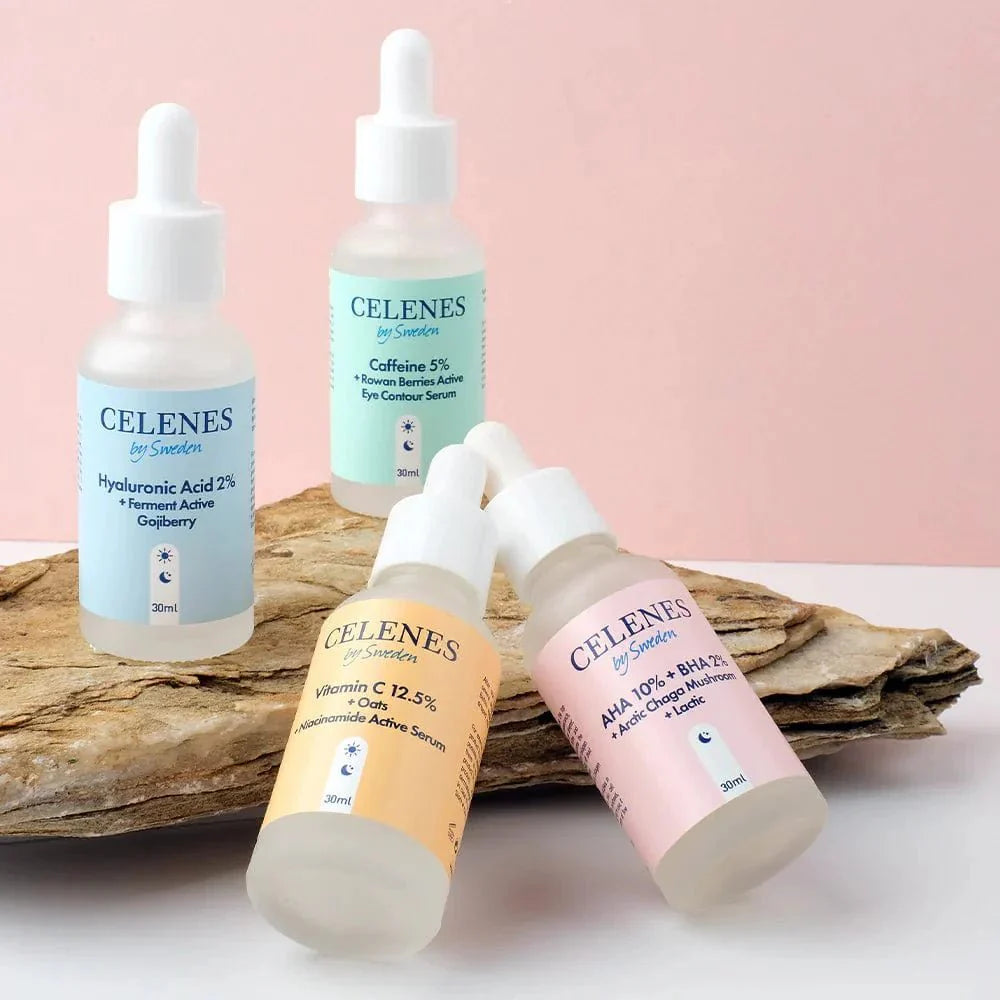 Celenes AHA+BHA+Lactic+Chaga Mushroom Serum 30 ml