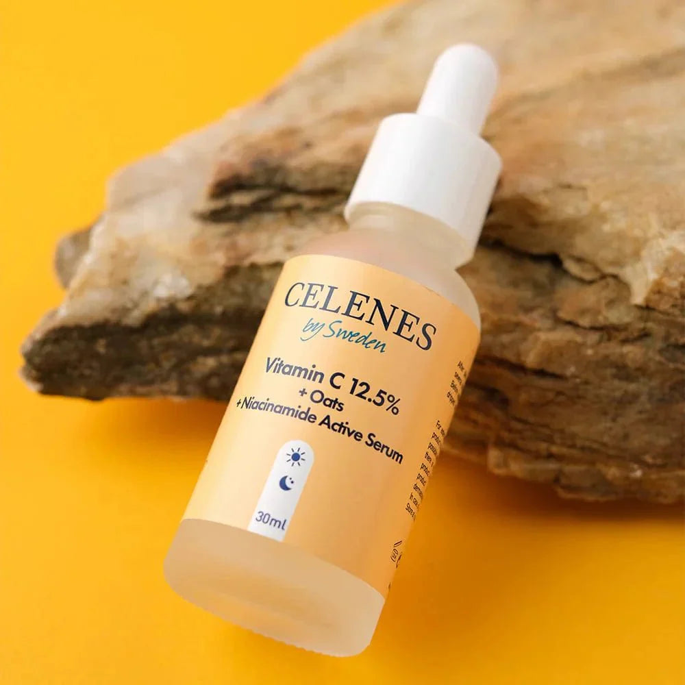 Celenes Vitamin C 12.5+Oats+Niacinamide Active Serum 30 ml