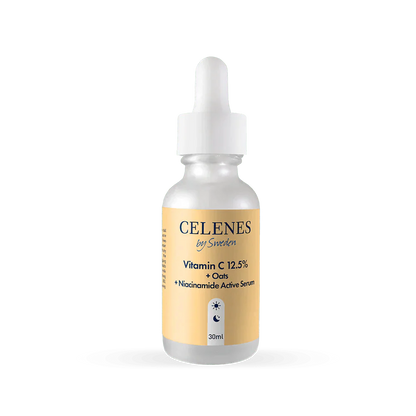 Celenes Vitamin C 12.5+Oats+Niacinamide Active Serum 30 ml