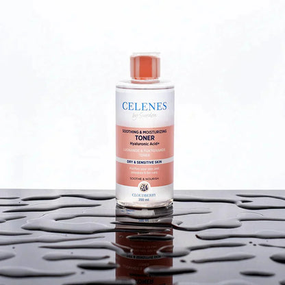Celenes by Sweden Cloudberry Soothing &amp; Moisturizing Toner 200 ml / 6.8 fl oz -3 Pack
