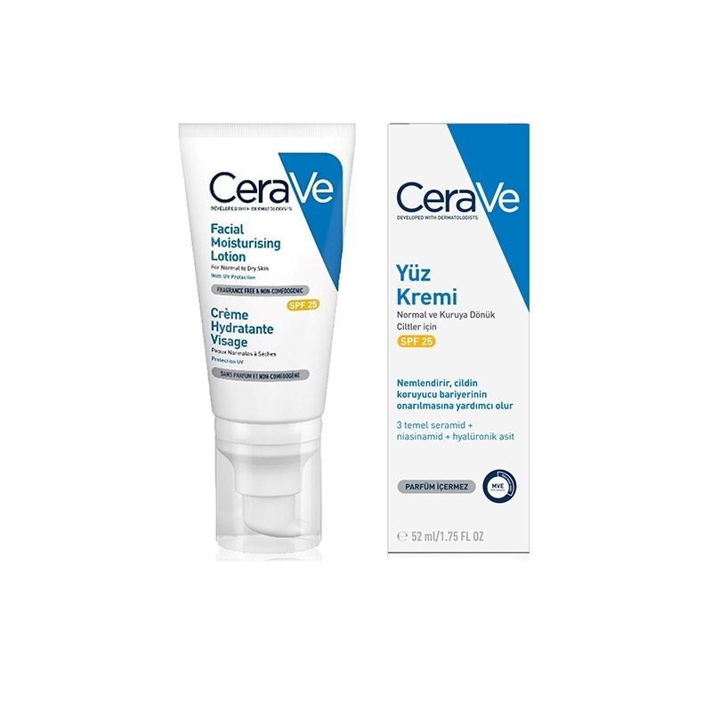 Cerave Facial Moisturising SPF 25 Yüz Kremi 52 ml