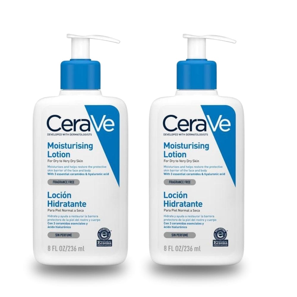 Cerave Moisturizing Lotion For Dry Skin 236 ml -2 Pack