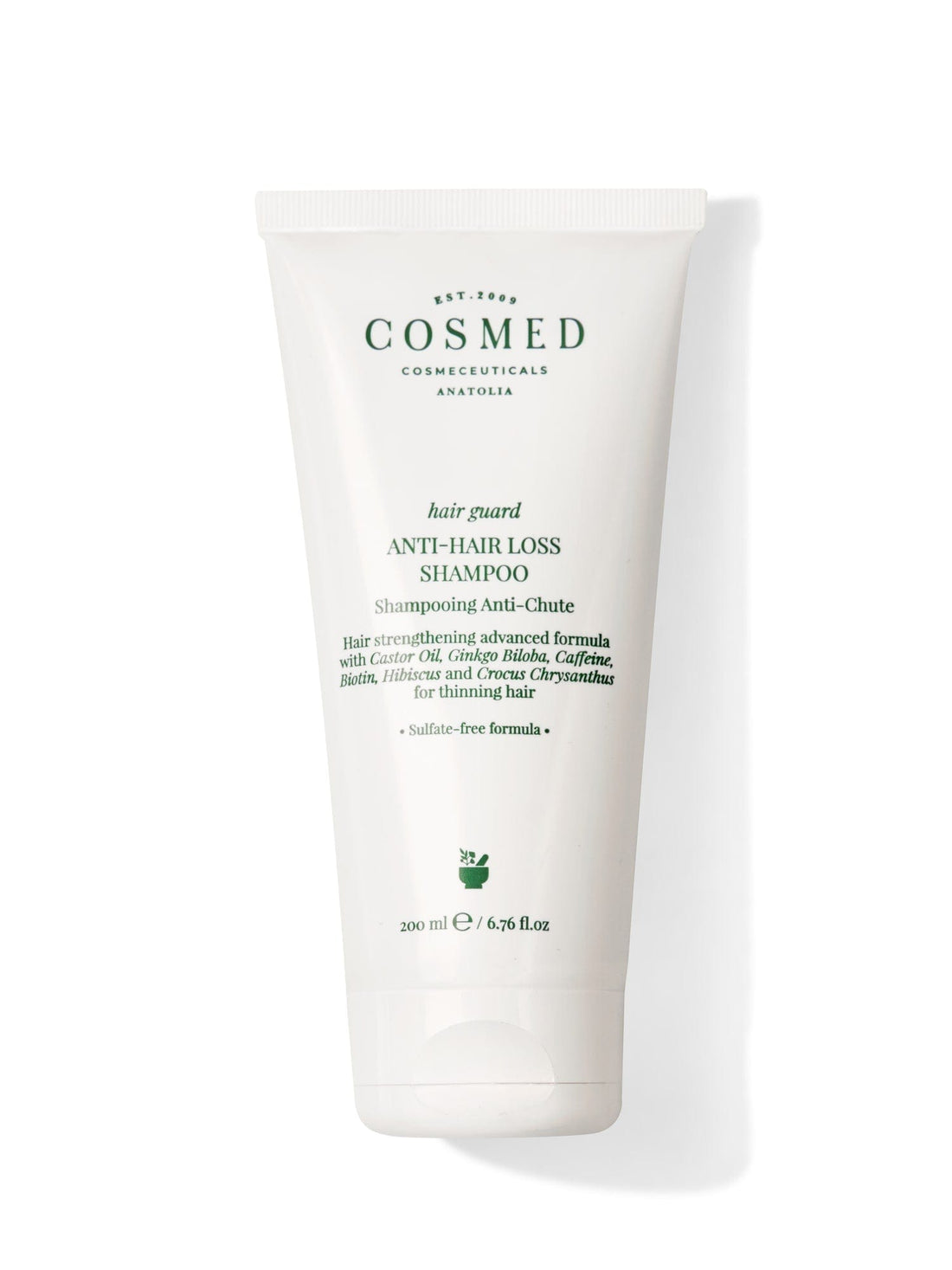 Cosmed Hair Guard Anti Hair Loss Shampoo - Sulfate Free, Salt Free Anti Hair Loss Shampoo 200 Ml
