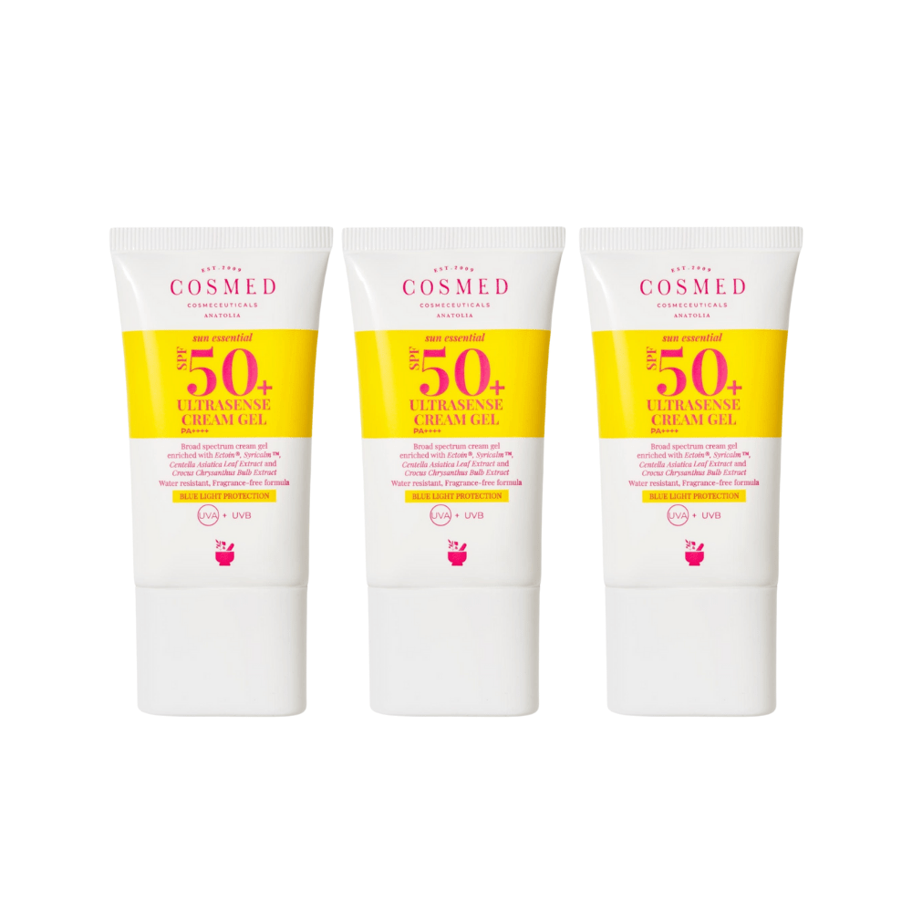 Cosmed Sun Essential - Ultrasense Cream Gel Spf 50+ 40 ml 3 Pack