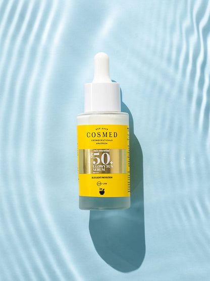 Cosmed Sunscreen Spf50 Sun Serum - Sun Serum - Under Makeup 30 ml
