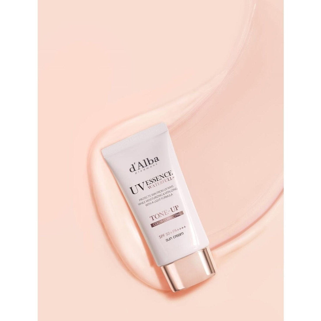Dalba Waterfull Essence Tone Up Sun Cream SPF50+ PA++++ Brightening and Tone Evening Sunscreen