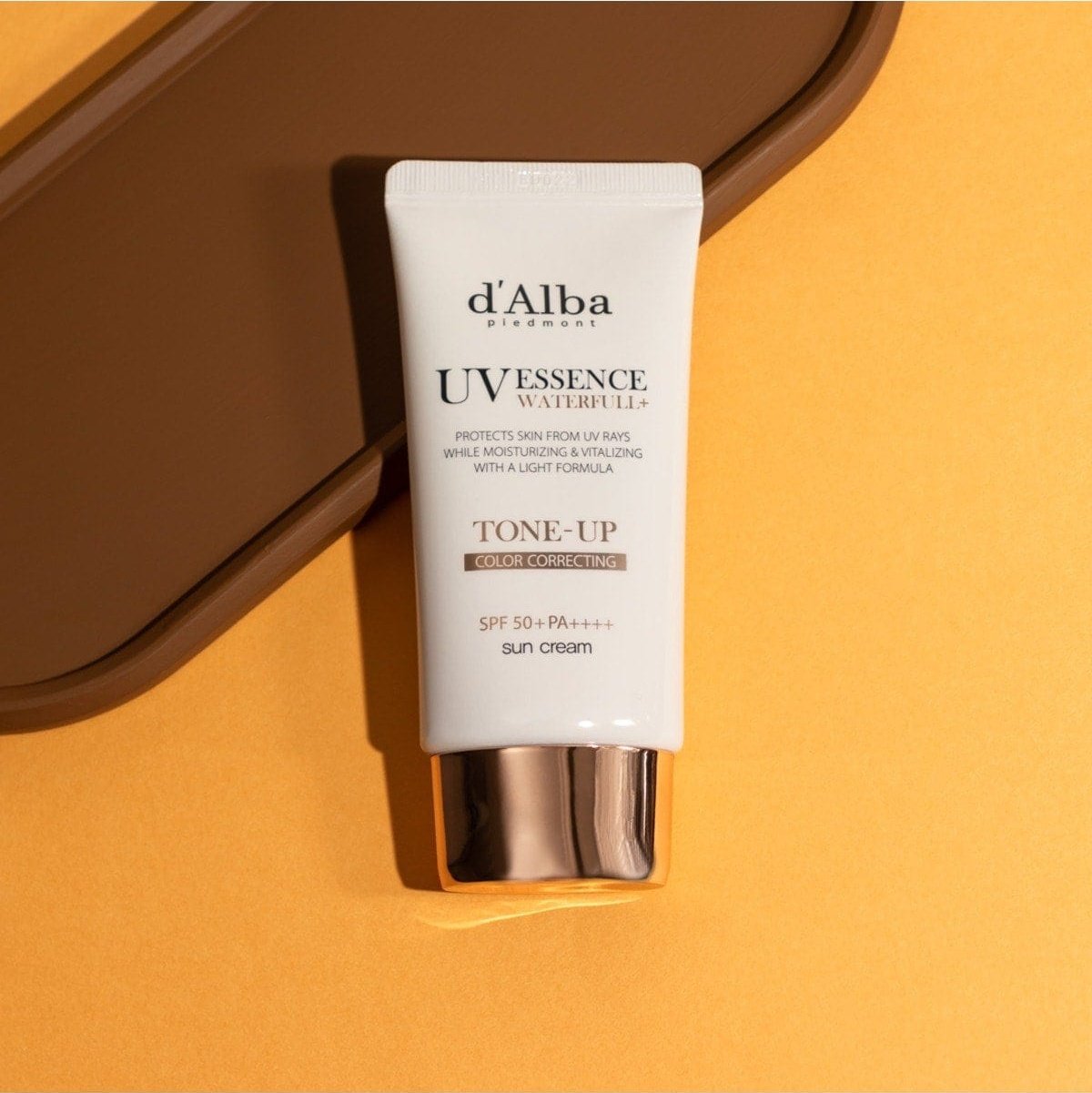 Dalba Waterfull Essence Tone Up Sun Cream SPF50+ PA++++ Brightening and Tone Evening Sunscreen