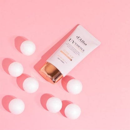 Dalba Waterfull Essence Tone Up Sun Cream SPF50+ PA++++ Brightening and Tone Evening Sunscreen